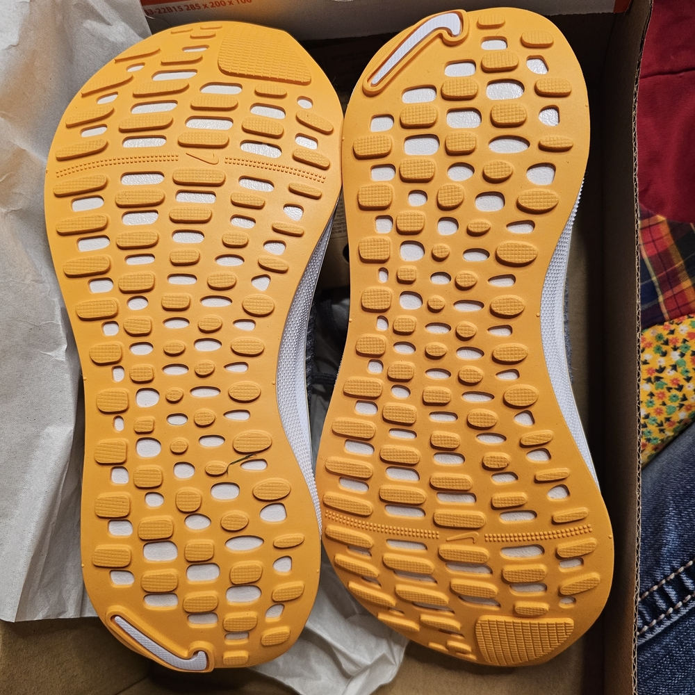 Nike Orange Sole Sneakers